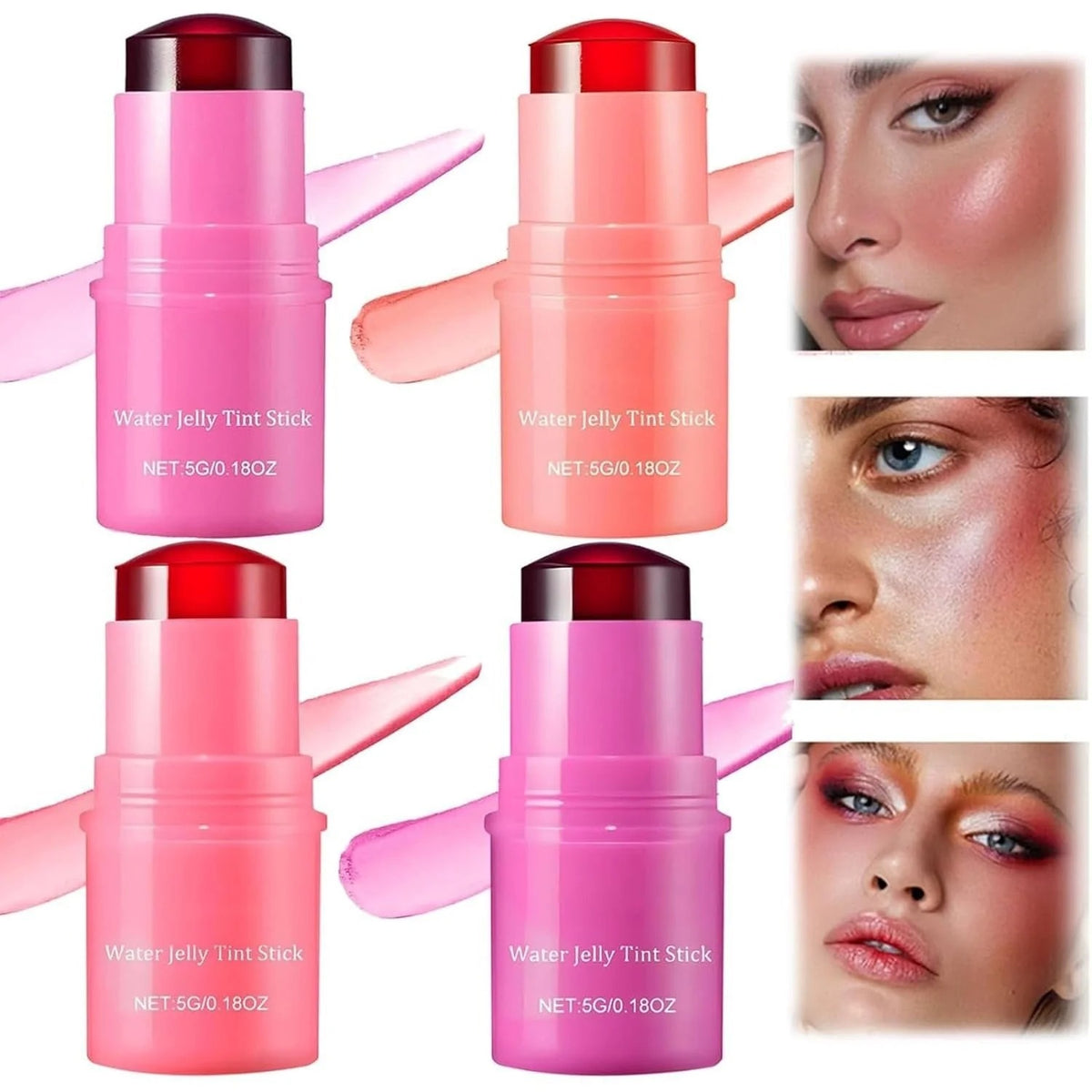 Jelly Blush Stick for Lips & cheeks